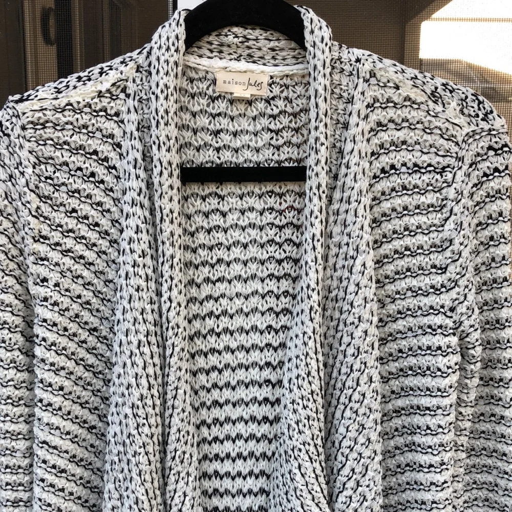 NWOT! - MAISON JULES Open Placket Long Cardigan - Picture 3 of 6